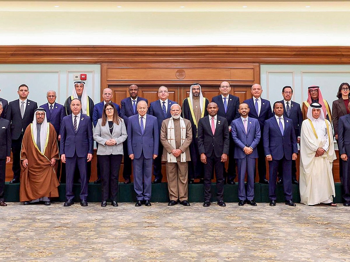 PM Modi reiterates India's support for Palestine, backs Gaza peace plan at India–Arab meet