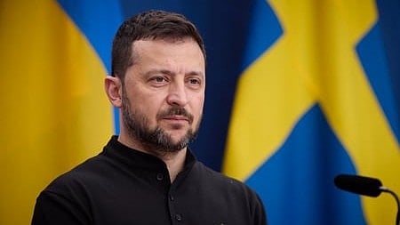 Ukrainian President Volodymyr Zelensky.