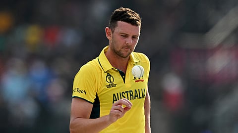 Australia's Josh Hazlewood