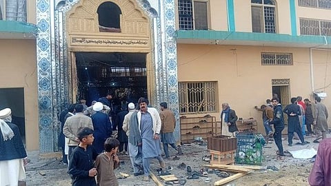 The suicide attack took place during Friday prayers.