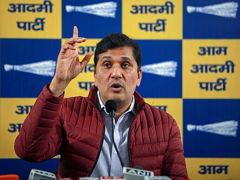 AAP Delhi unit president Saurabh Bharadwaj 