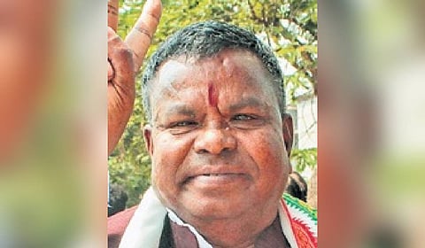 Former minister and sitting Konta MLA Kawasi Lakhma 