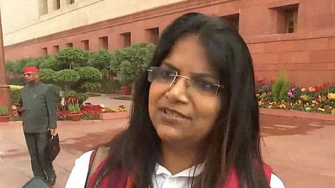 Congress leader and Rajya Sabha MP Jebi Mather