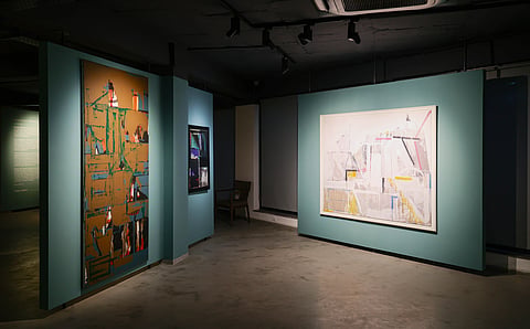 At the exhibition 