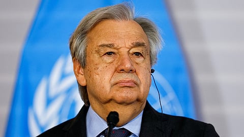 UN chief Antonio Guterres 