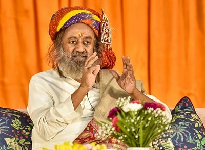 Founder of Art of Living Foundation Sri Sri Ravi Shankar