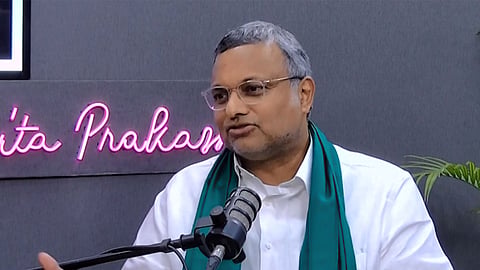Congress leader and Sivaganga MP Karti Chidambaram.