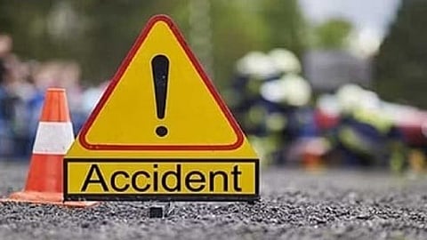 Three killed after truck collided head-on with a car on the Etawah-Bareilly highway in Farrukhabad district.