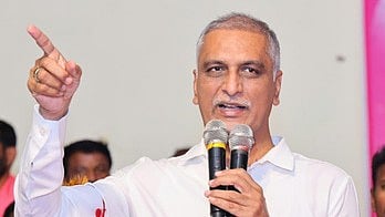 Former minister T Harish Rao.