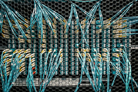 Thousands of miles of cable connectivity amounts to 50 grams