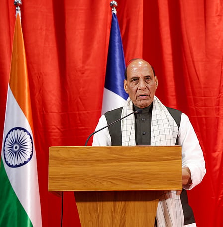 Defence Minister Rajnath Singh 
