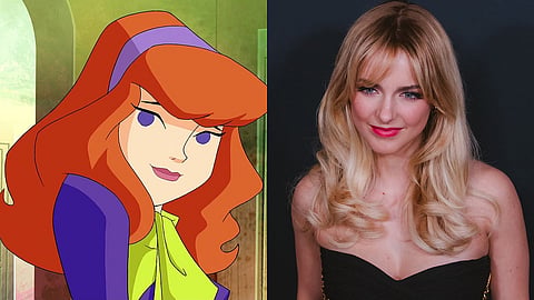 Daphne from Scooby-Doo (L) and Mckenna Grace (R)