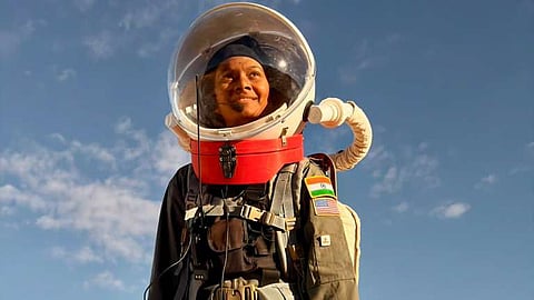 Jahnavi Dangeti, a research scholar from Palakollu in West Godavari district, is pursuing advanced research in space science in the United States 