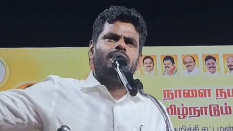 BJP's K Annamalai