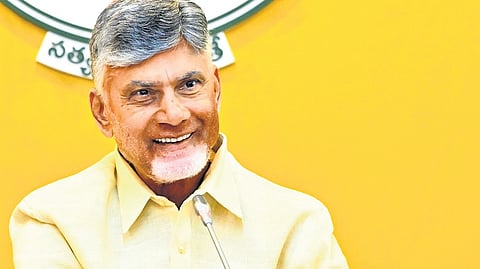 Andhra Pradesh Chief Minister Chandrababu Naidu.