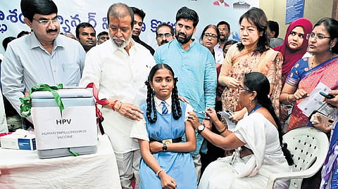 Telangana delivers a jab in fight against cervical cancer 