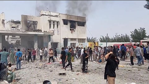 Iran's President Masoud Pezeshkian said "this barbaric act is another black page in the record of countless crimes committed by the aggressors".