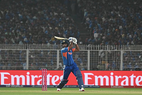 Sanju Samson remained unbeaten on 97 on Sunday