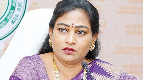AP Home Minister Anitha 