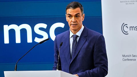 Spain's Prime Minister Pedro Sanchez.