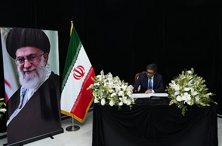The remarks came soon after Iran’s Foreign Minister Abbas Araghchi accused the United States of sinking an Iranian frigate near Sri Lanka earlier this week.