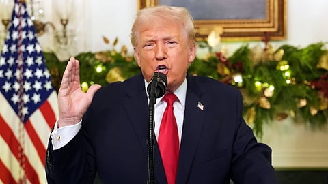 US President Donald Trump