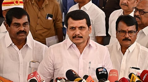 Karur MLA Senthil Balaji 