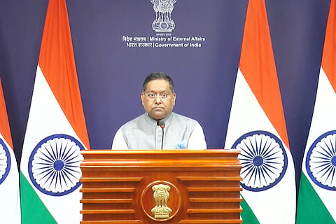 MEA spokesperson Randhir Jaiswal said the latest conversation between the two leaders focused on maritime safety and energy supplies.