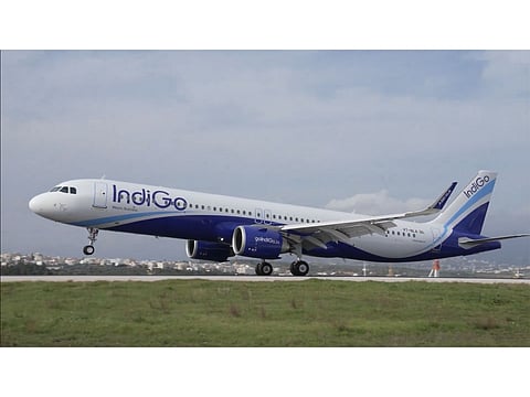 IndiGo flight image used for representation