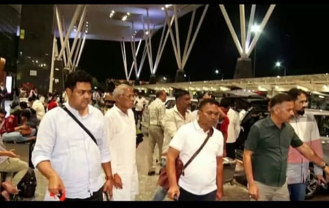 Sources said nine of the party’s 14 MLAs, accompanied by Odisha Pradesh Congress Committee (OPCC) president Bhakta Charan Das, took an evening flight to Bengaluru on Thursday. 