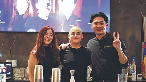 Luz Artiaga, Raiza Carrera and KJ 
