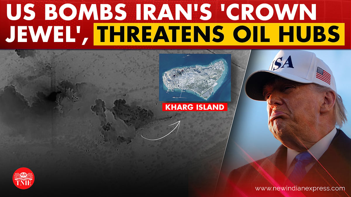 US bombs Iran's oil hub Kharg Island, Tehran warns of retaliatory attacks
