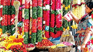 Representational  Image of shops gearing up to celebrate Ugadi. 