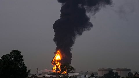 The Kuwait airport is largely closed to commercial flights and has come under attack several times since the regional war began on February 28, when Israel and the United States launched strikes on Iran.