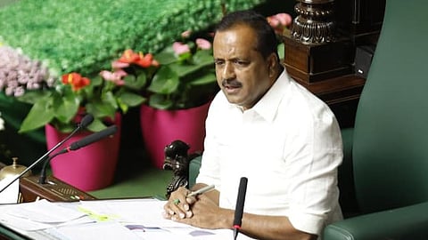 Speaker UT Khader during session 