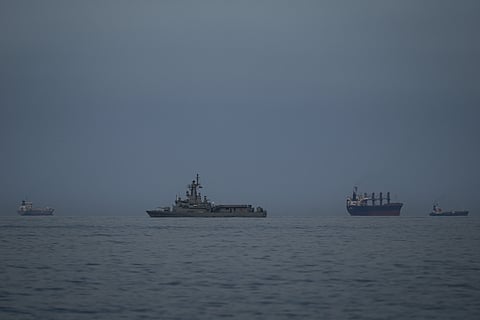 With the main gateways to the Gulf -- the ports of Abu Dhabi, Jebel Ali in Dubai and Dammam in eastern Saudi Arabia -- almost inaccessible, ships are turning to others located south of the strait in Oman and the Emirates.