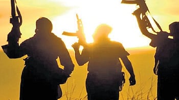 Two other Maoists, hiding with him in the house, were also arrested during the operation. 