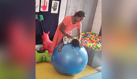 IRCS Spastic centre - Nellore. 
