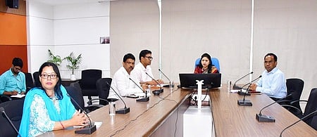 Additional chief secretary housing and urban development Usha Padhee who chaired the meeting, said the master plan is being prepared by Surbana Jurong Infrastructure Private Ltd (SJI)