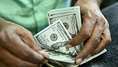 The net outflow for January this year widened to $1.39 billion