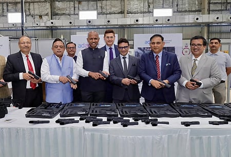 Adani Defence delivers 1st ‘Made in India’ LMGs to Army, gears up for close quarter battle weapons