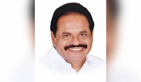 TR Shanmugasundaram, who contested as an independent candidate after being denied a ticket by DMK leadership.