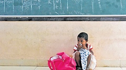 Half of the children in Raichur district aged below 5 years – 49.5% of 2,38,903 children studying in anganwadis – are underweight. 