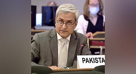 Foreign Office spokesperson Tahir Andrabi 
