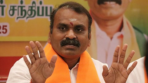 Union Minister of State for Information and Broadcasting and Parliamentary Affairs, Dr L Murugan.