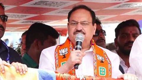 Union Minister J P Nadda alleged that the Congress "invited infiltrators into Assam, and sheltered them here, 