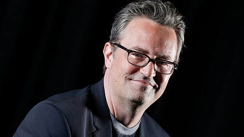  Matthew Perry poses for a portrait in New York on Feb. 17, 2015. 