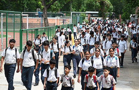 For 2025-26, Delhi was placed in the second-highest performance band, alongside Punjab, Kerala, Dadra and Nagar Haveli, and Daman and Diu. 