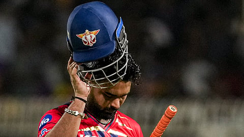 Lucknow Super Giants' captain Rishabh Pant