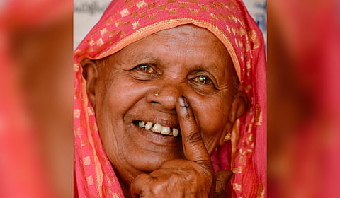  74-year-old Santhamma
